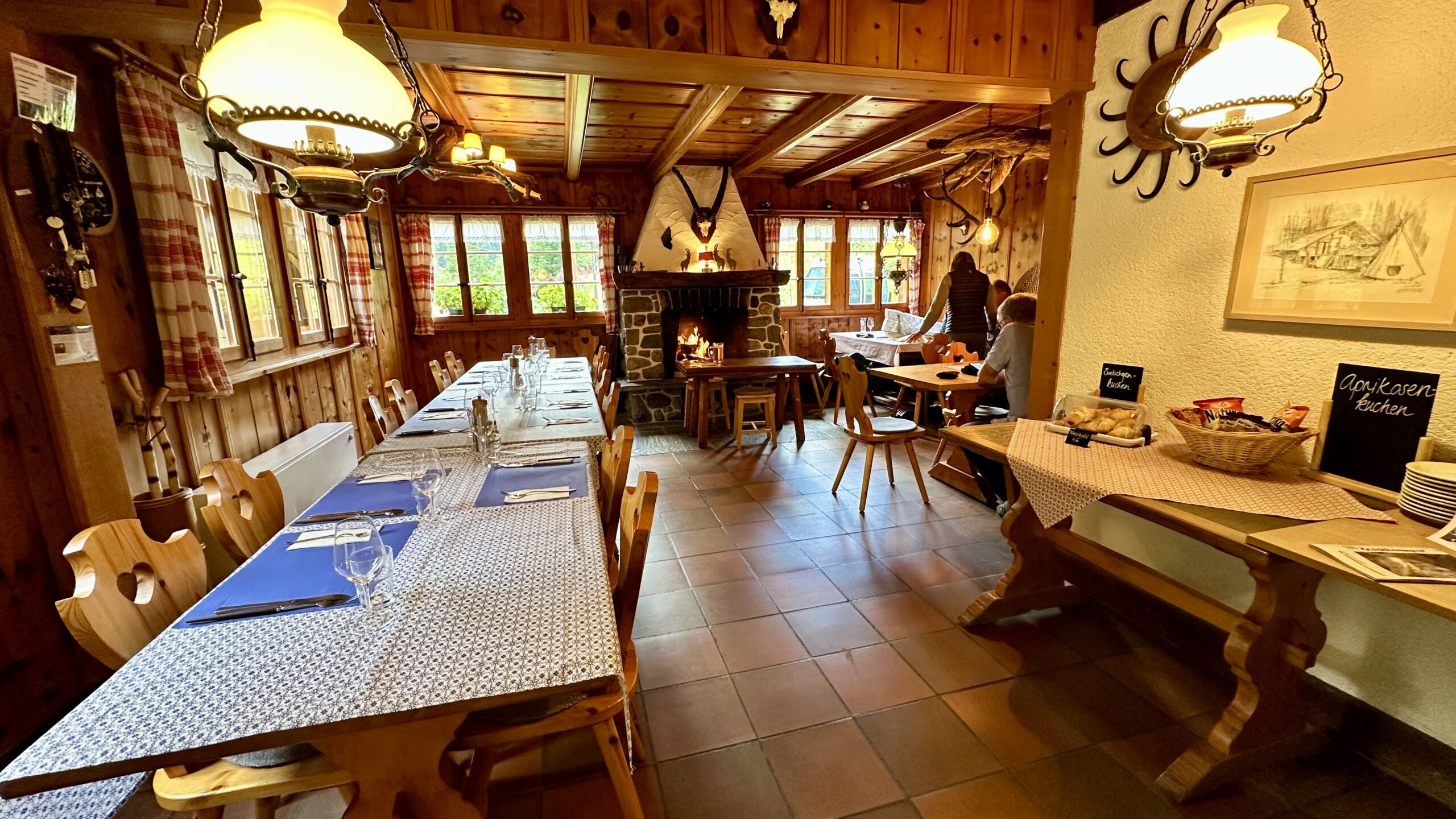 Berghotel Steinbock, Selden_Breakfast 1 Swiss chalet, Selden, Bernese Oberland, Switzerland.