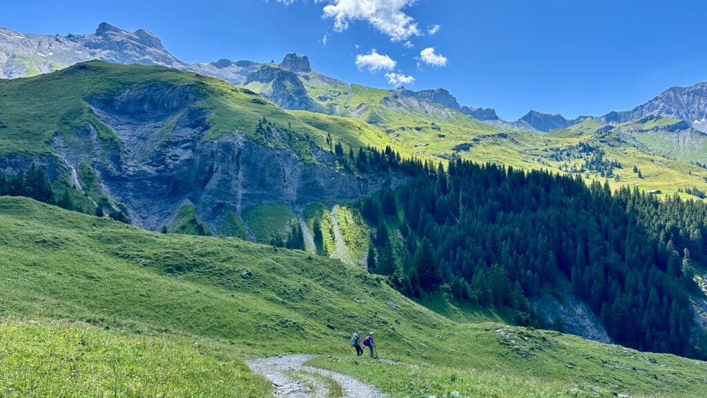 Kiental Valley Kiental, Griesalp, Bundalp, Hiking, Bernese Oberland, Sefinenfurgge.